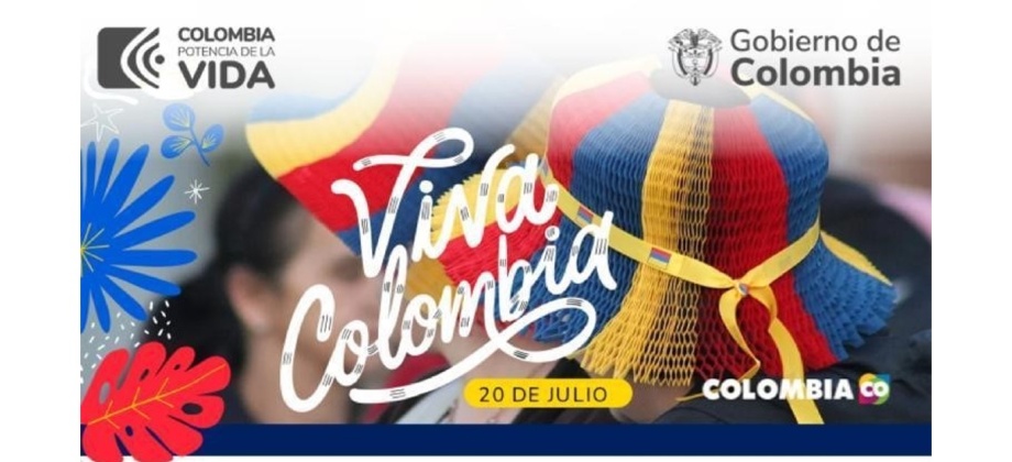 El Consulado de Colombia en Londres invita a celebrar el Día de la Independencia, el 22 de julio de 2023