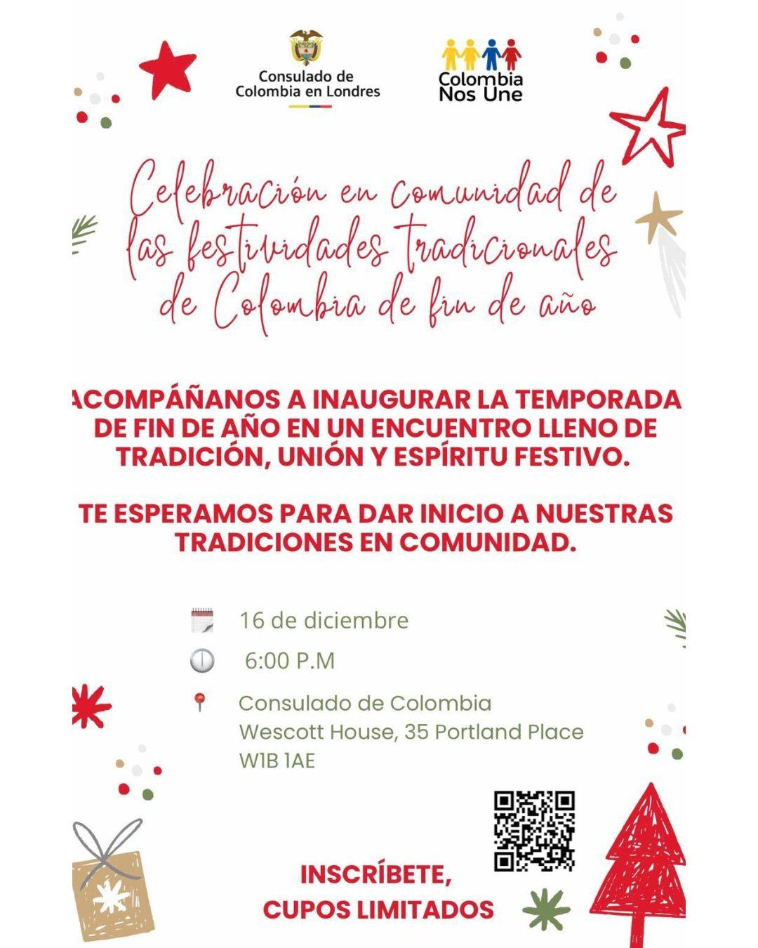 ¡Celebremos juntos las tradiciones de fin de año de Colombia!