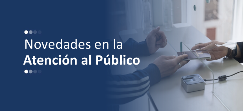 Atención de trámites de manera reducida en el Consulado el 10 de diciembre