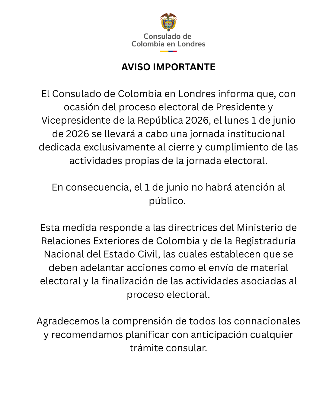 Información