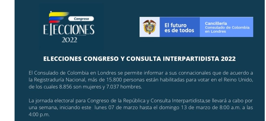 Consulado de Colombia en Londres publica las siguientes recomendaciones 