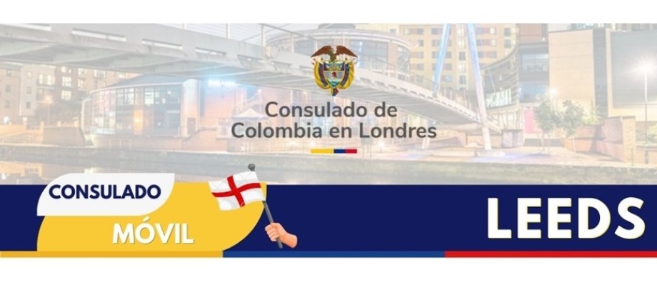 El Consulado Móvil en Leeds se realizará el sábado 5 de octubre 