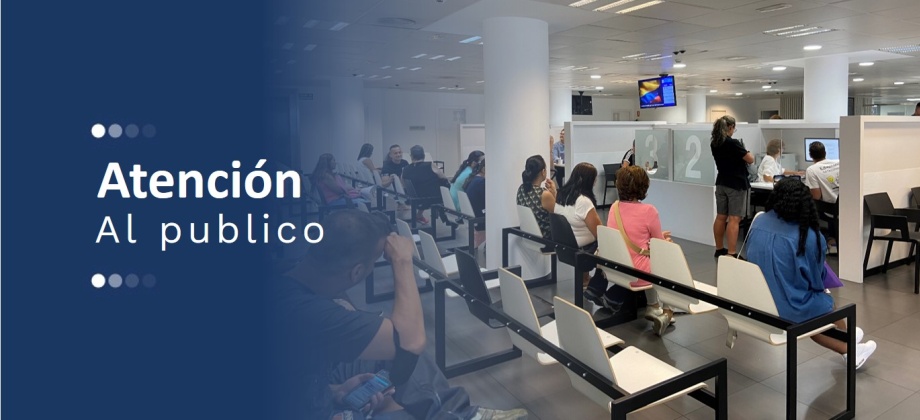 Sistema de atención Consulado de Colombia en Londres del 21 a 25 de julio de 2025