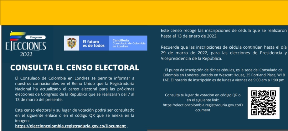 Consulta Censo Electoral 2022