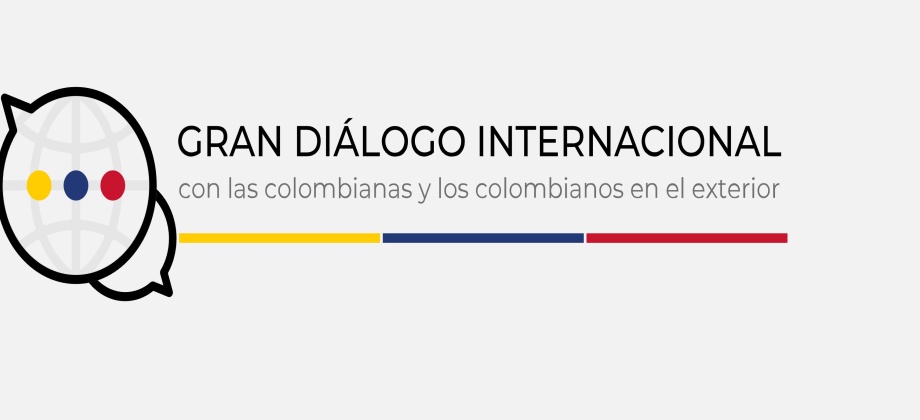  Gran diálogo internacional con la comunidad colombiana en Londres