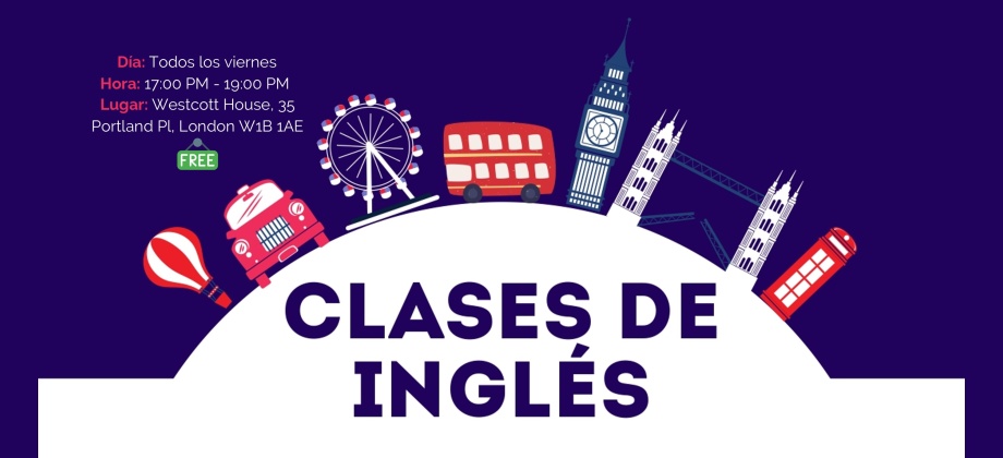 El Consulado de Colombia en Londres reinicia las clases gratuitas de inglés el viernes 6 de enero de 2023