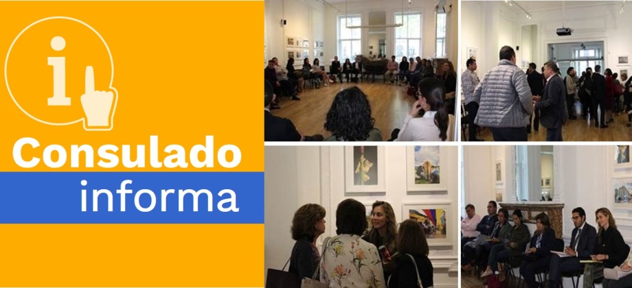 Cónsul General realizó primer Encuentro Consular Comunitario con la comunidad colombiana en Londres