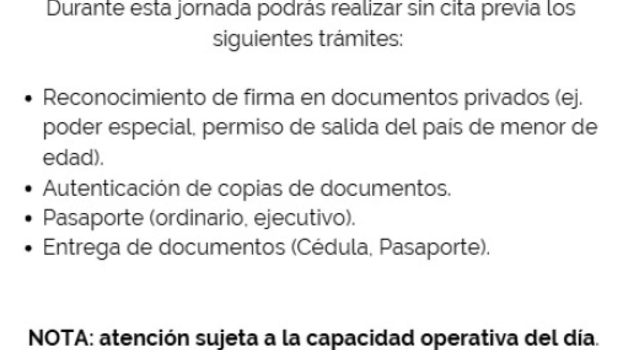 Sábado consular 4 de julio