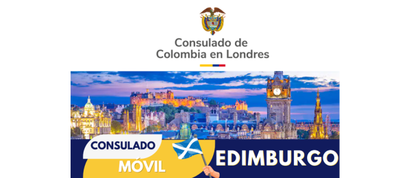Consulado Movil en Edimburgo el próximo 27 de julio