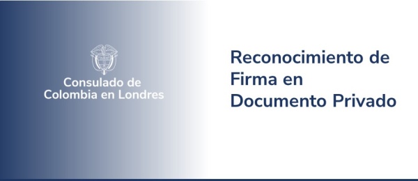 Reconocimiento de Firma en Documento Privado