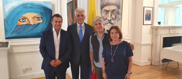 Consulado de Colombia en Londres conmemoró el Día de la Independencia Nacional