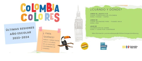 Consulado de Colombia en Londres invita al Ciclo de Verano del proyecto ‘Colombia Colores'