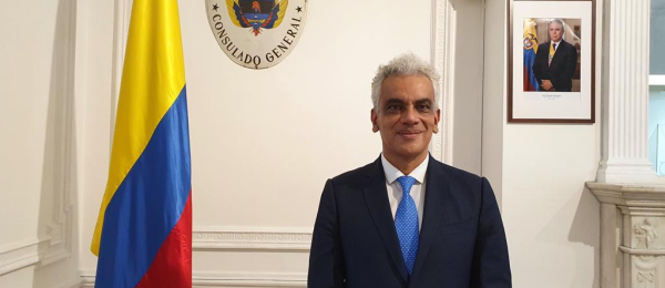 El Consulado General de Colombia en Londres realizó el acto protocolario de posesión dell nuevo Cónsul Ricardo Lozano