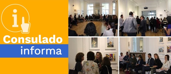 Cónsul General realizó primer Encuentro Consular Comunitario con la comunidad colombiana en Londres